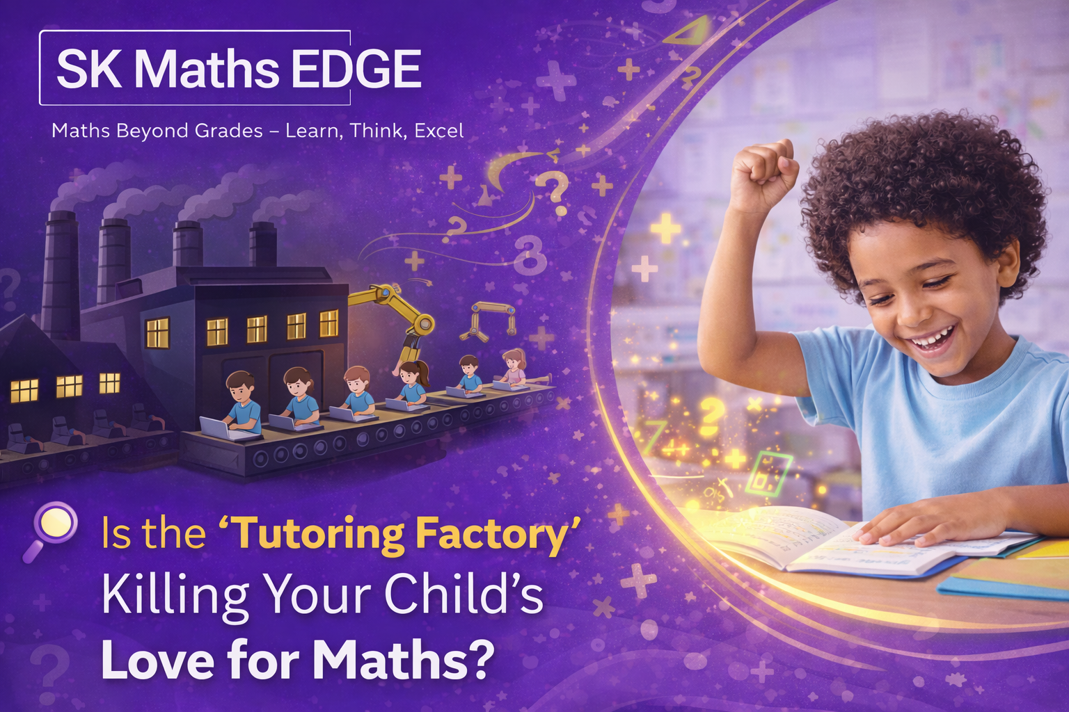 Is the “Tutoring Factory” Killing Your Child’s Love for Maths?