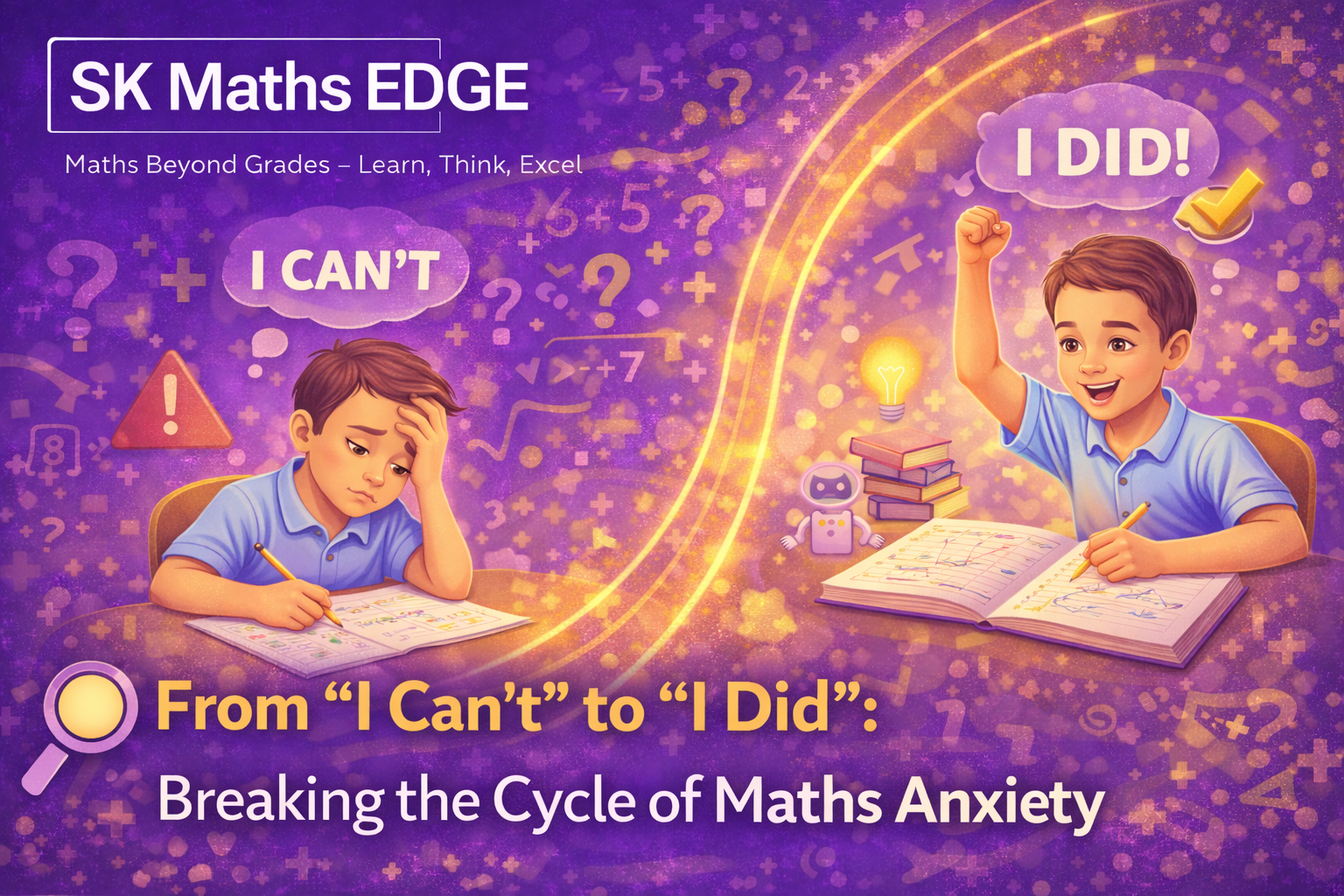 From “I Can’t” to “I Did”: Breaking the Cycle of Maths Anxiety